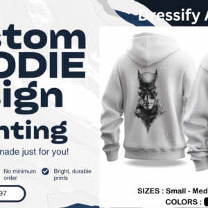 Custom Hoodie Manufacturer in Pakistan – Dressify Apparel