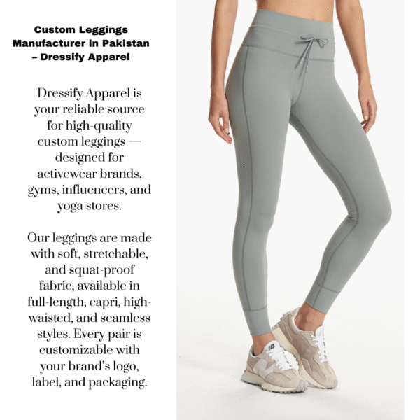 Custom Leggings Manufacturer in Pakistan – Dressify Apparel